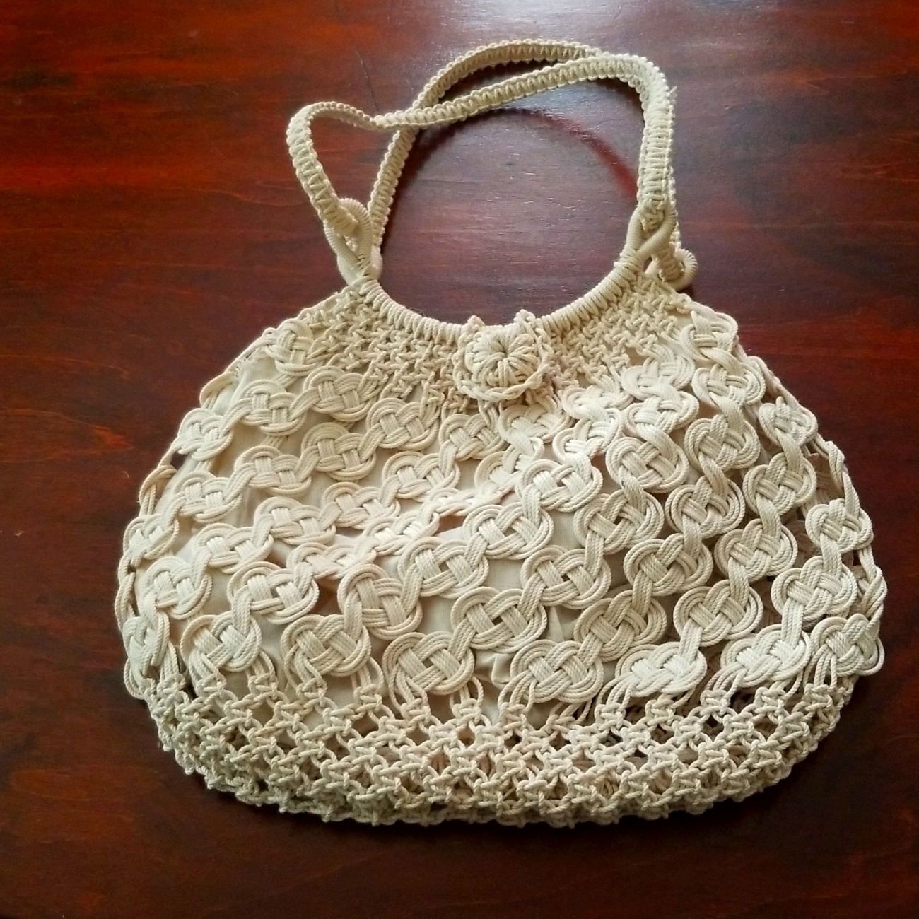 Boho Chic Macrame Bag